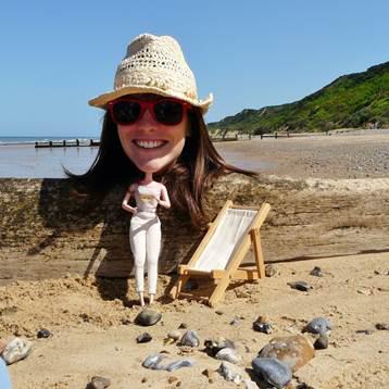  Laura Stringer sent in this image to the photo fails competition. It shows her ‘huge head’ on her little sister’s headless doll on a beach in Norfolk