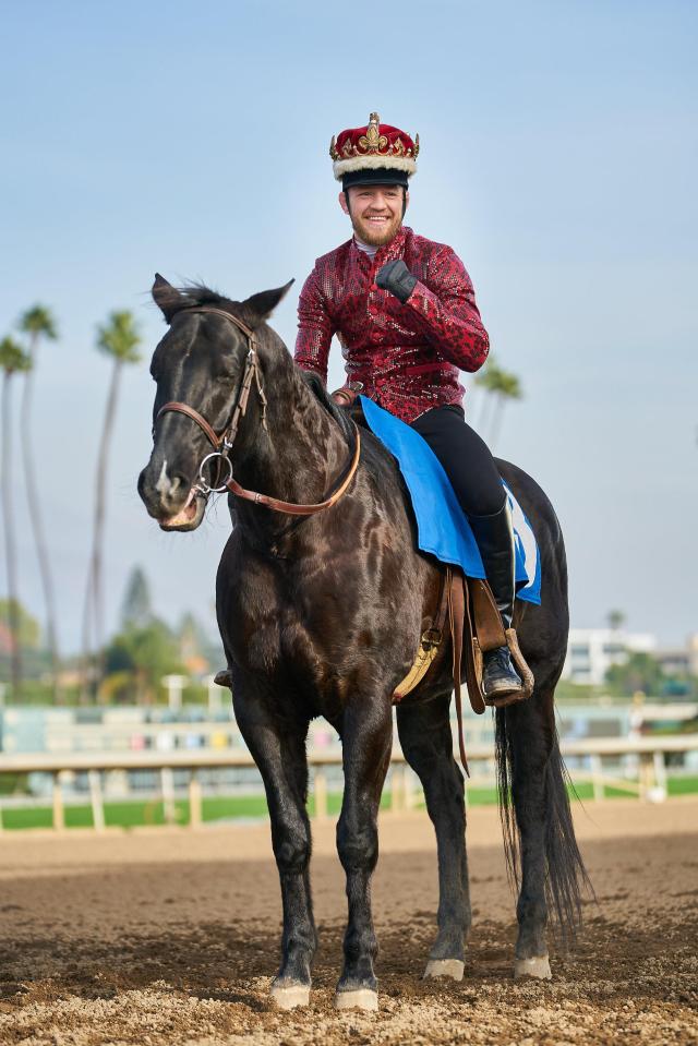  Conor McGregor is starring in the advert for the American horse race