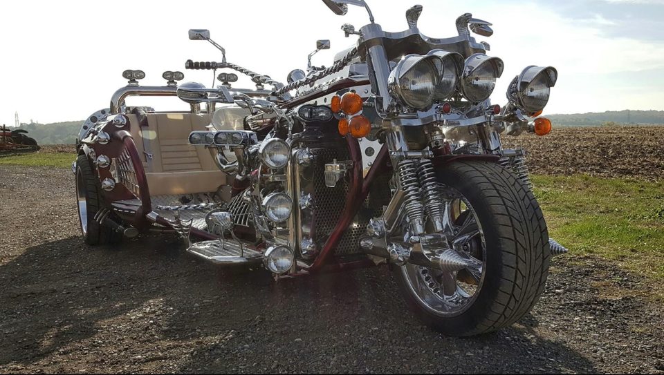  The road legal Jike Trike - part bike, part car - is the only specimen of its kind in the world and is valued at £30,000