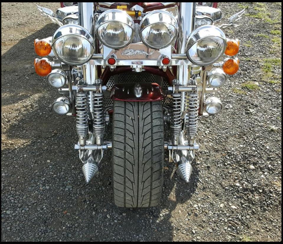  The bike has been praised as a 'feat of British engineering' by the auctioneer