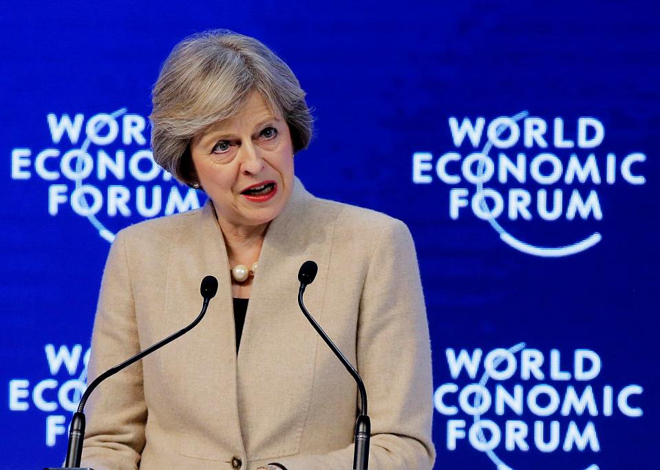  Theresa May has hinted that she may cut taxes after Brexit to keep Britain competitive