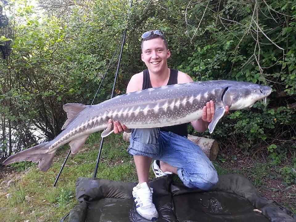  Adam Broadbent has caught some whoppers before - but none quite like a foot-long dildo he recently pulled from the river