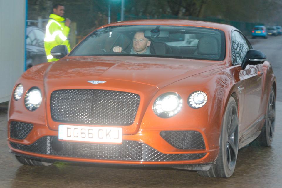  Wayne's new motor is a £250,000 Bentley