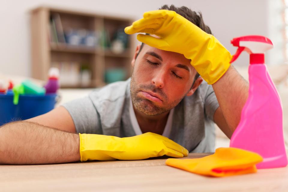  Cleaning does not gender discriminate, it can be stressful for both sexes