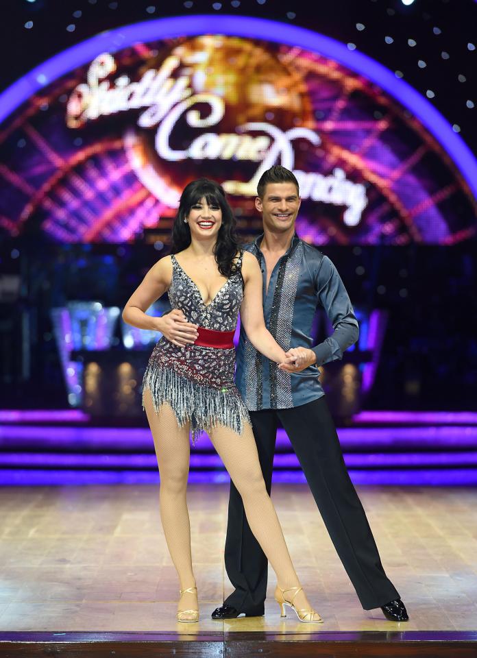  Daisy finished eighth on Strictly with her pro partner, Aljaž Škorjanec