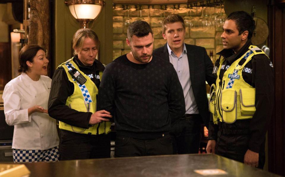  Aaron Dingle will be sentened to 12 months in prison for beating up Kasim