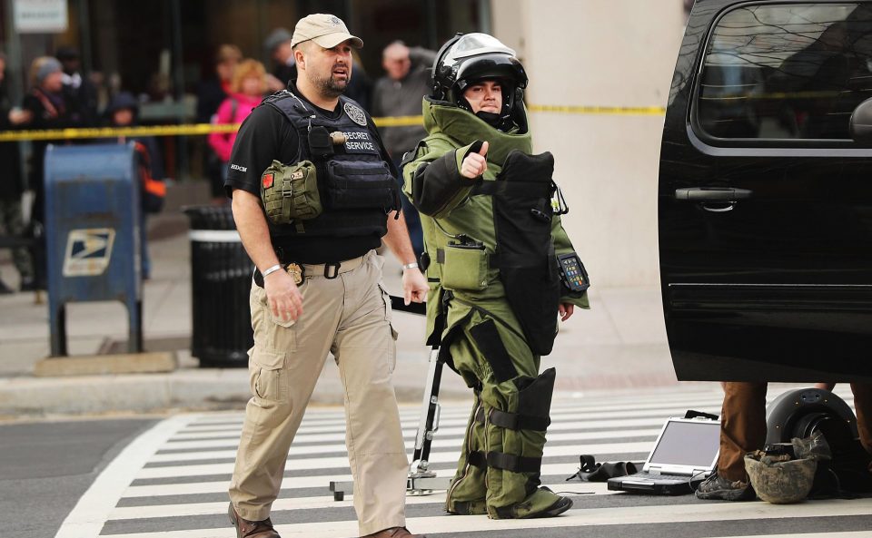  Security is tight in the nation's capital ahead of the inauguration ceremony