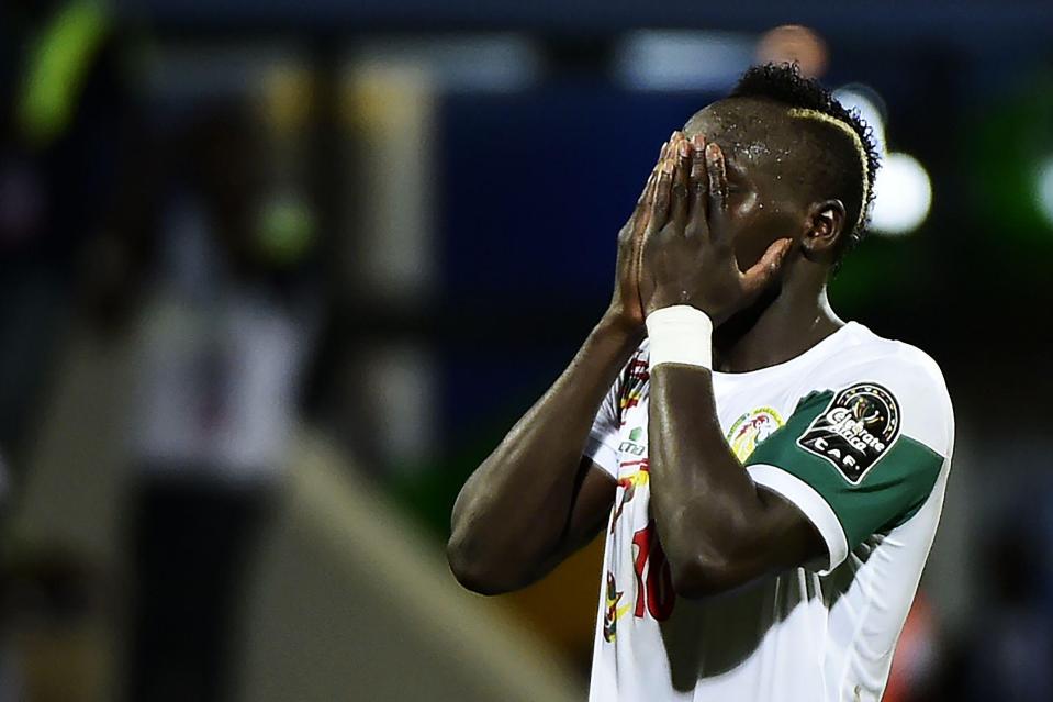  Sadio Mane missed in the penalty shootout as Senegal crashed out of the Africa Cup of Nations