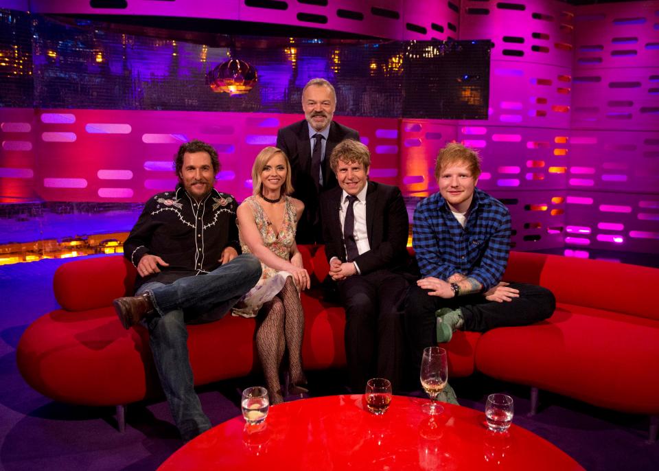  Graham Norton has a good mix of guests on his sofa tonight