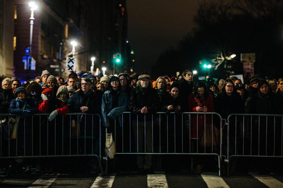  Protesters came out in force on the eve of Donald Trump's inauguration