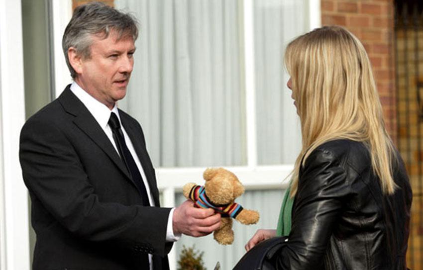  Aneirin Hughes plays the adoptive father of Ronnie Mitchell's daughter Danielle