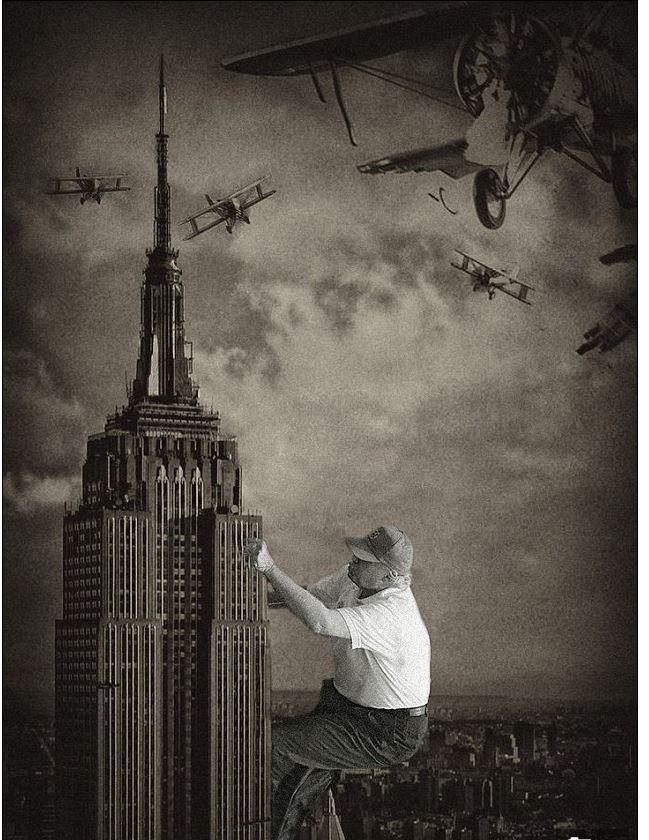  Trump Towers ... the businessman replaces King Kong in the iconic movie shot