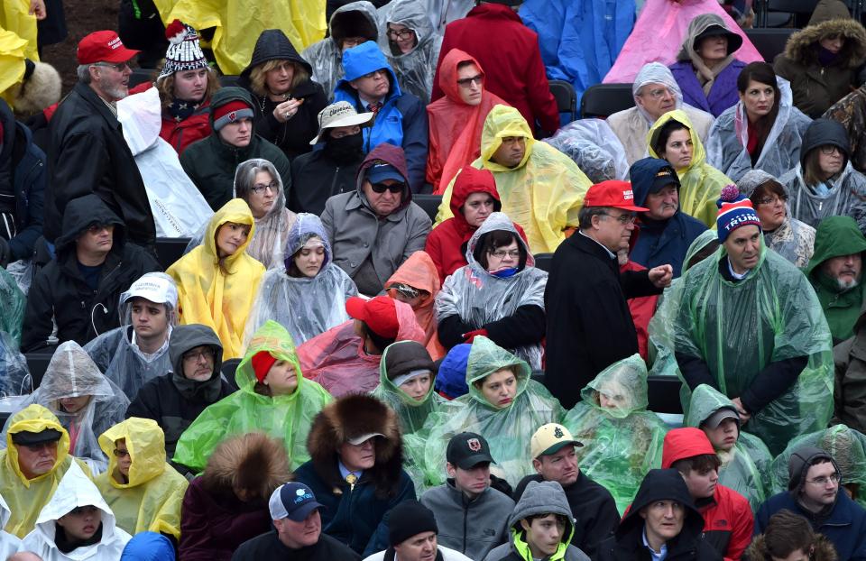  Thousands of people have flocked to Washington DC for Donald Trump's inauguration