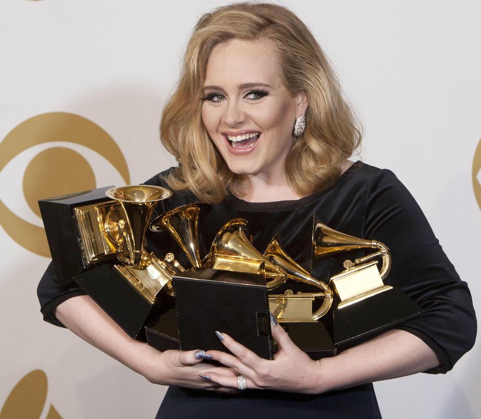  Adele was included after speaking openly about her experience of post-natal depression