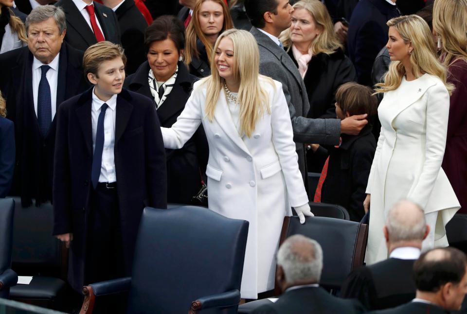  Barron attended his father Donald's inauguration this week