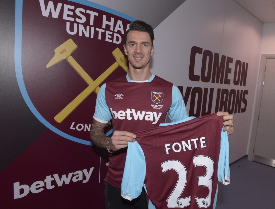  The defender has signed a two-and-a-half-year deal with the Hammers