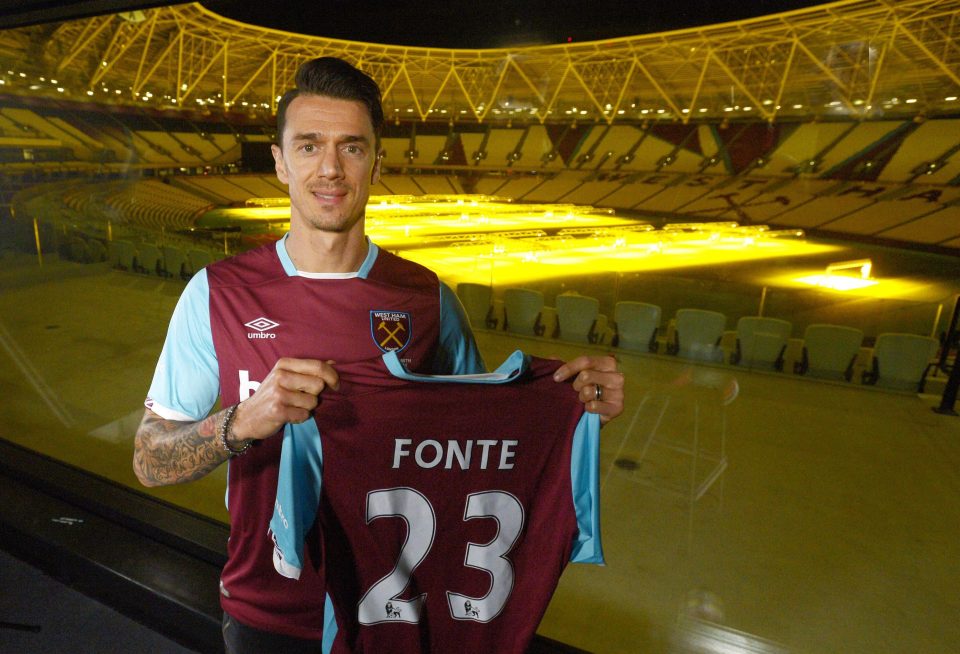  Fonte wants to help West Ham challenge for the top eight in the Premier League