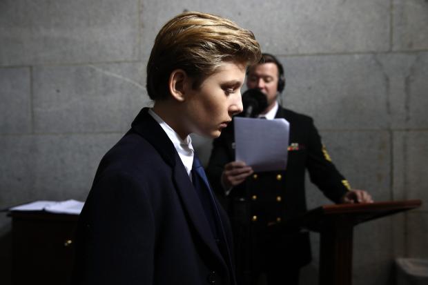 Barron Trump will remain in New York until he finishes this school year, before moving to Washington