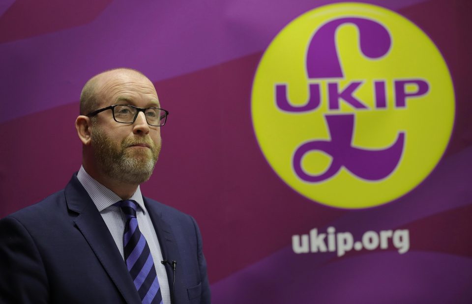  Ukip leader Paul Nuttall has declared he will contest the seat