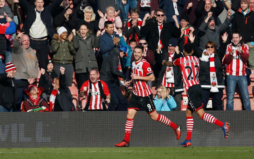  The fans were clearly delighted after watching their in-form striker Rodriguez make the game 2-0