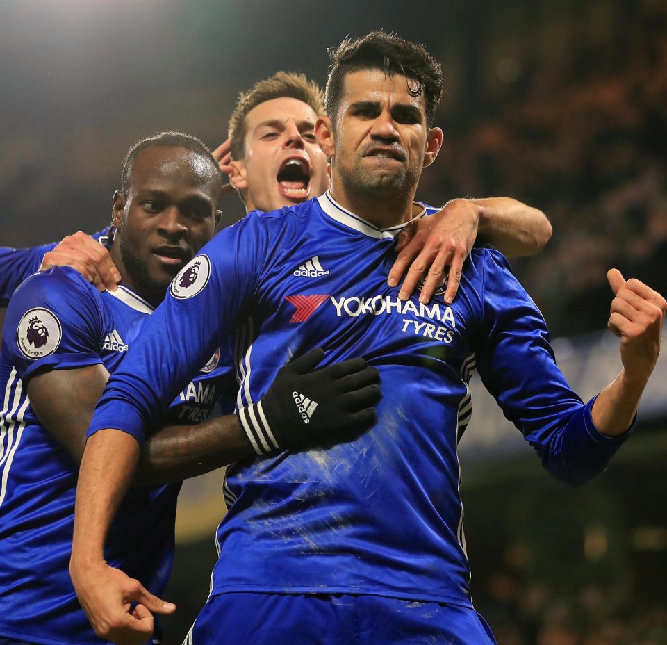  Will Diego Costa and his team-mates be celebrating once again on Tuesday when they take on Liverpool?