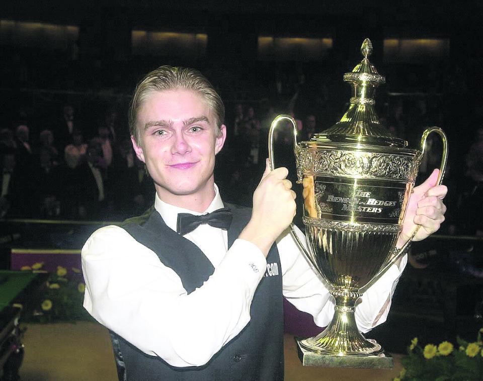  Paul Hunter who died from cancer at the age of 27 in 2006