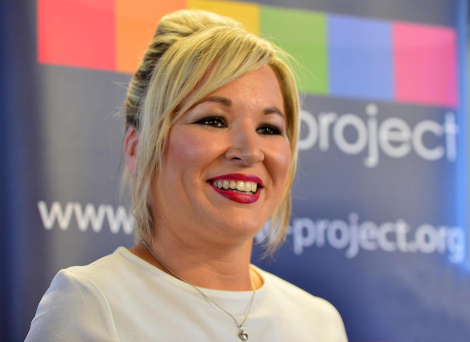  Michelle O'Neill is the leader of Sinn Fein in the Northern Ireland Assembly