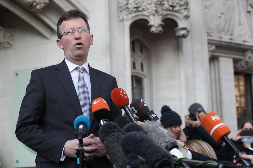  Government lawyer Jeremy Wright said ministers were 'disappointed by the ruling'