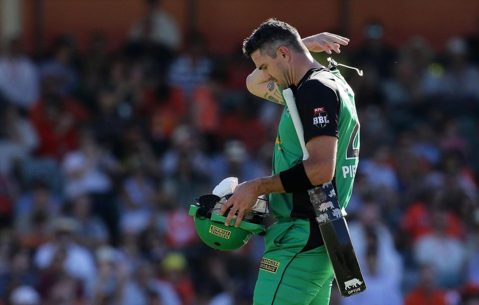  Kevin Pietersen has not set the world alight in this season's Big Bash