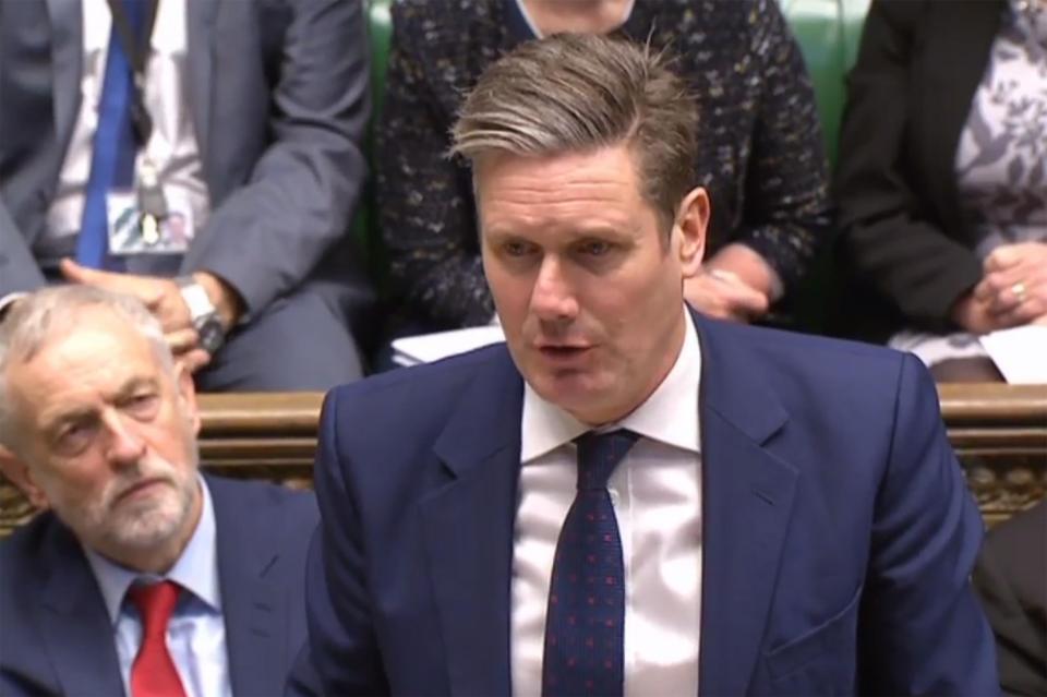  Labour's Sir Keir Starmer said a white paper was needed to hold ministers to account over Brexit