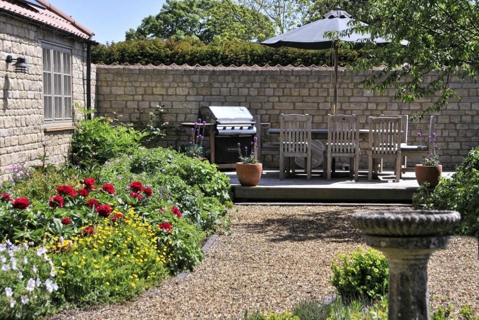  The garden at Swallows Rest B&B in Brigstock, Northamptonshire, which has been named in the top 10 B&Bs and inns in the world