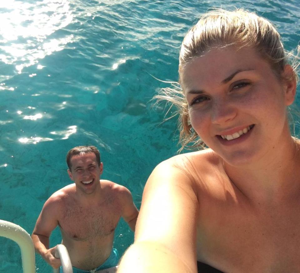  Kayleigh and Rory enjoyed a honeymoon in Bora Bora