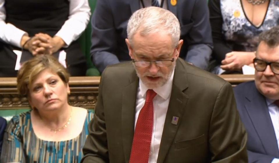  Jeremy Corbyn's performance today was one of his worst after Theresa May admitted straight away she would publish a white paper on Brexit