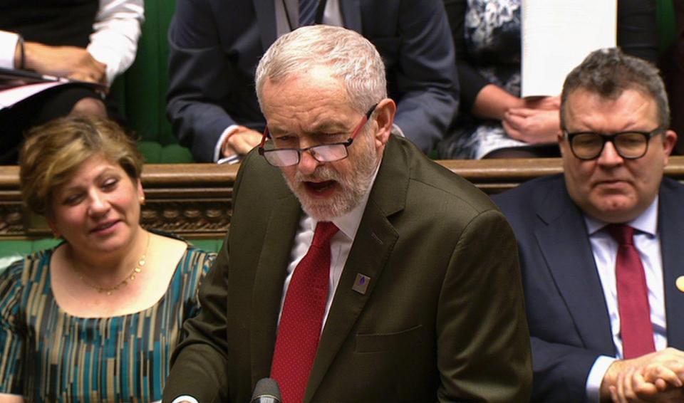  Jeremy Corbyn made an embarrassing gaffe at PMQs