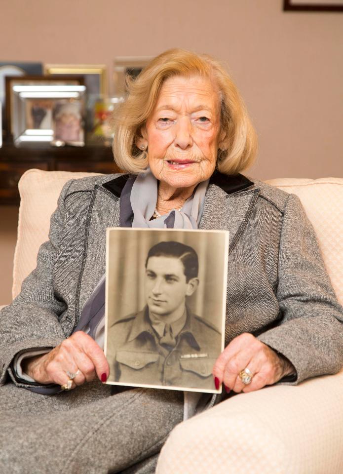  Gena met her husband Norman, a Sergeant in the British Army, when Belsen was liberated