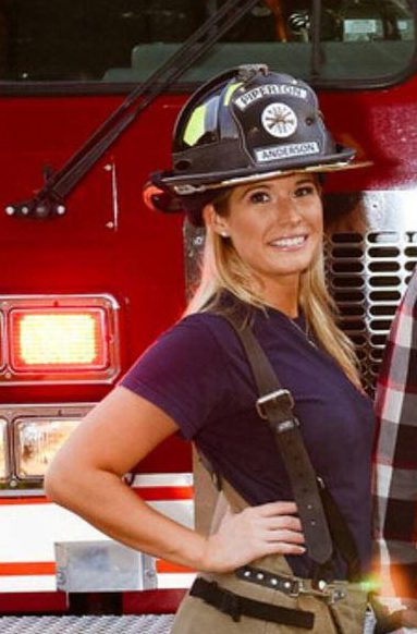  Lindsay Briana was a volunteer firefighter for five years at both Florida and Tennessee and was celebrated on the account after marking her one year anniversary as a career firewoman with the Piperton Fire Department in the States