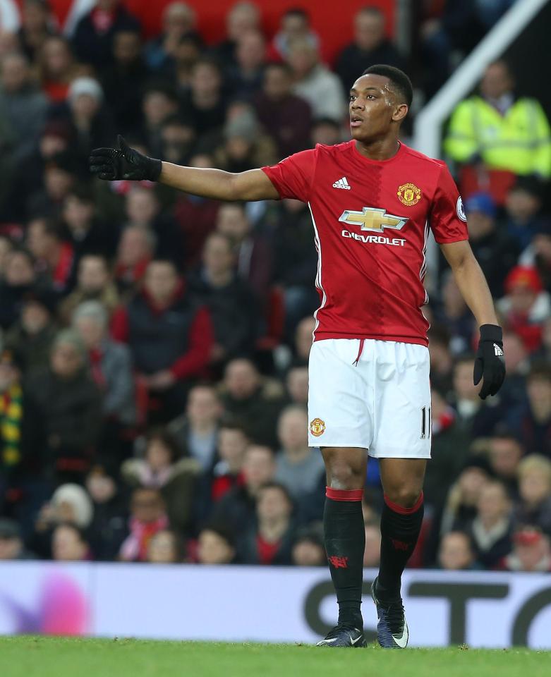  Anthony Martial will be given a last chance to prove himself against Wigan in the FA Cup