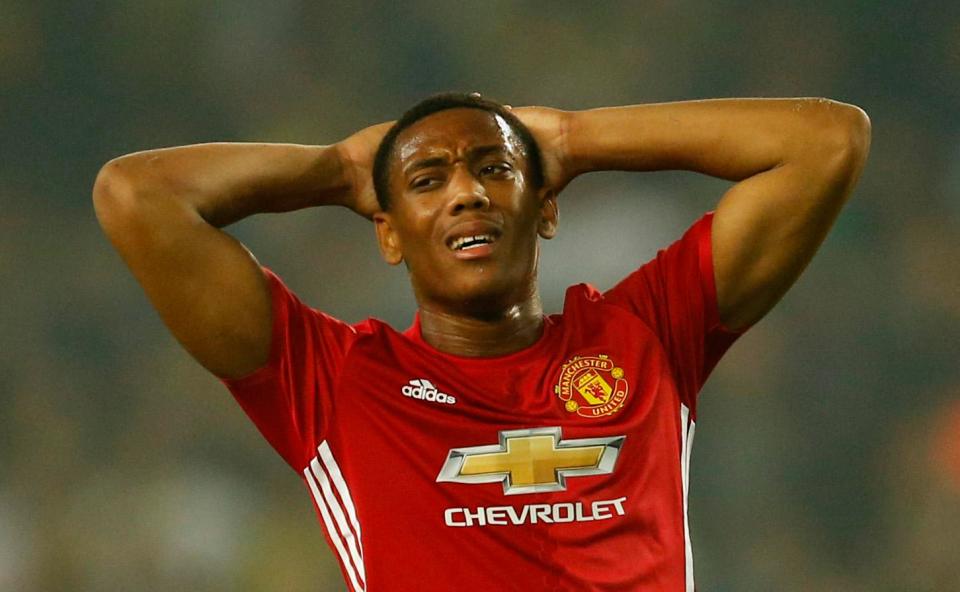  Anthony Martial has been linked with a move from Manchester United to Paris Saint-Germain