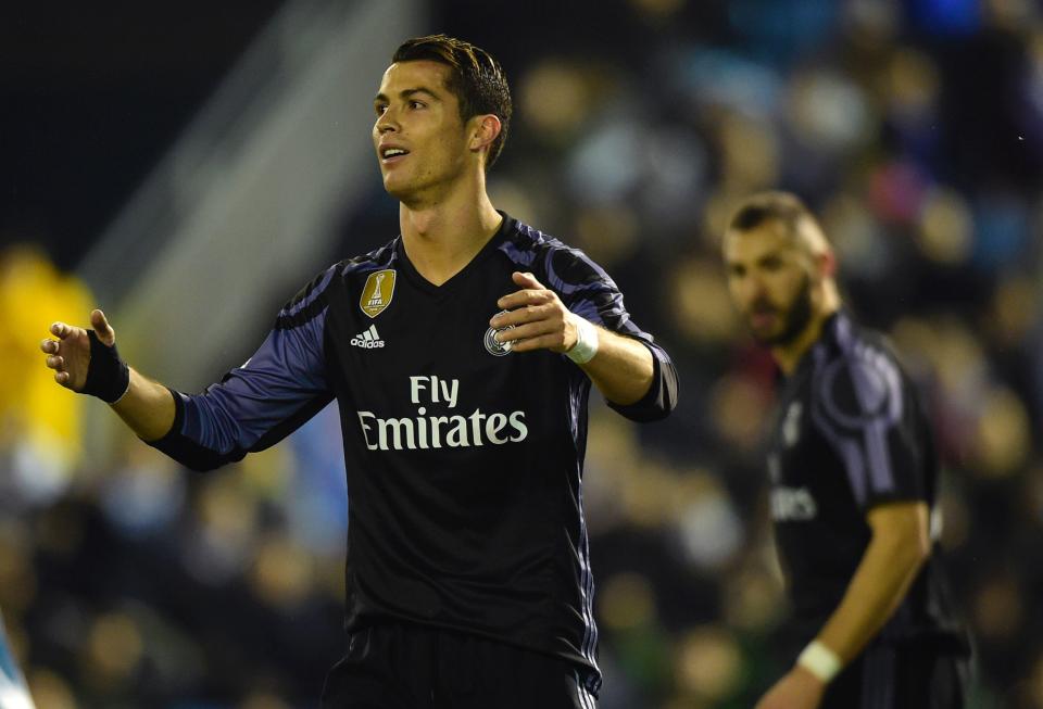  Cristiano Ronaldo hit the post twice before Real Madrid fell behind