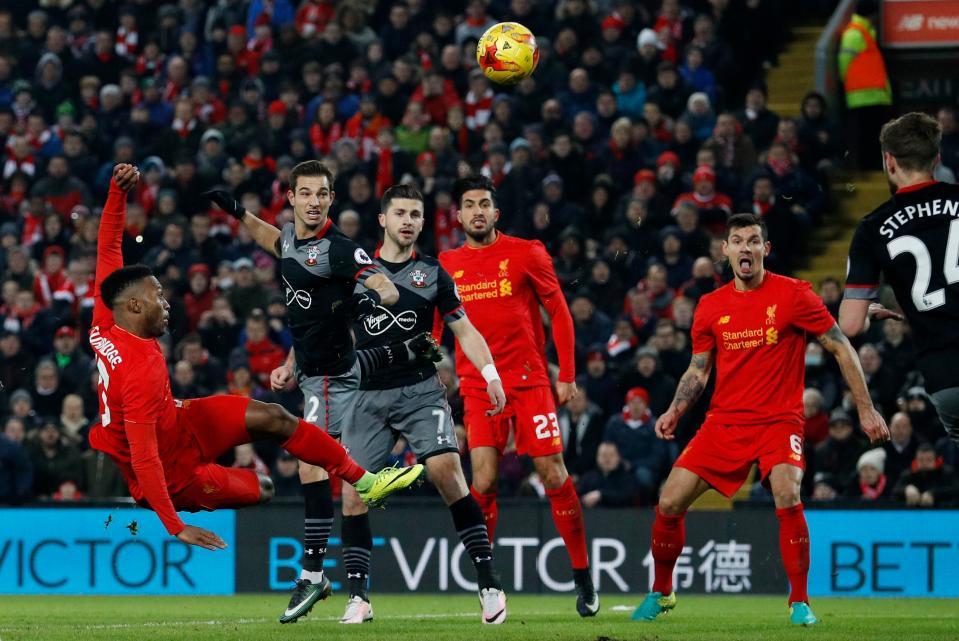  Sturridge missed two sitters in the second half and looked short of confidence throughout