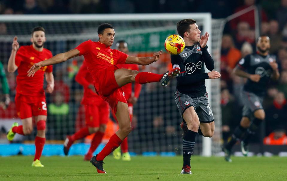  Trent Alexander-Arnold showed that he is just as impressive going forward as he is in Liverpool's defence