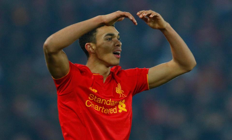  Trent Alexander-Arnold provided numerous crosses for Liverpool's attackers to squander