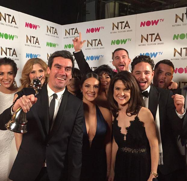  The Emmerdale gang bagged their first Best Serial gong at the NTAs