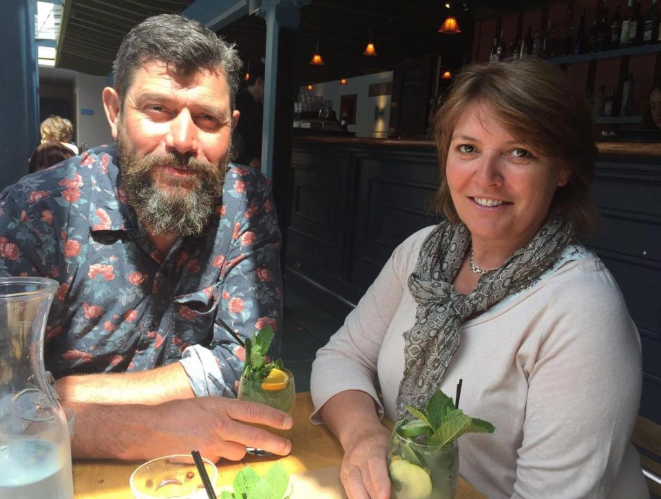  Craftsman Chris Jopling, pictured with wife Jan took on the project following a conversation in his local pub one evening