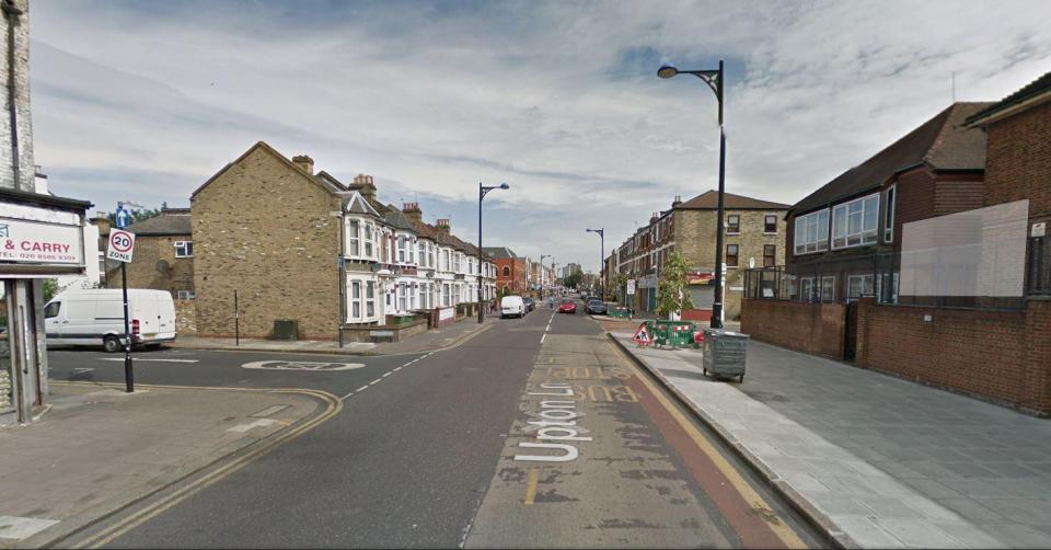  The attack took place in Upton Lane near the junction with Skelton Road in Forest Gate