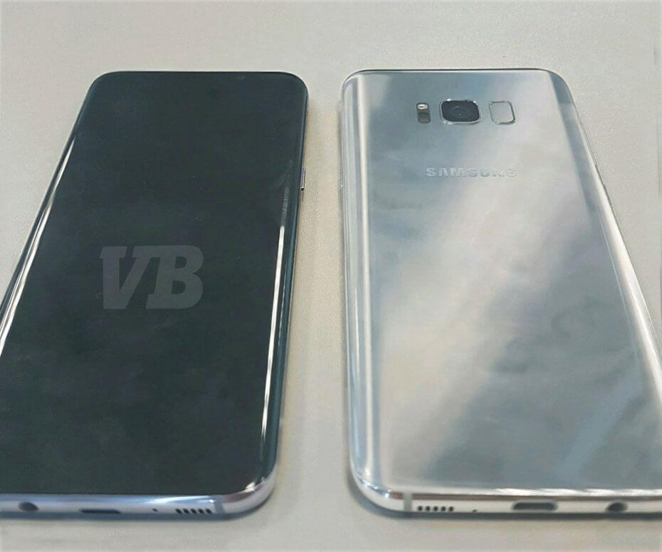  VentureBeat's Evan Blass claimed that these pictures are of the Samsung Galaxy S8