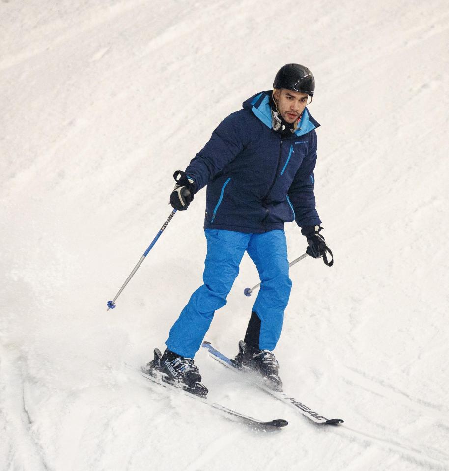  Louis is taking to the slopes for this year's show