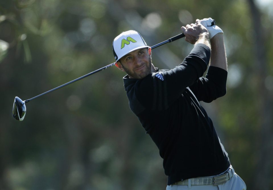  Dustin Johnson missed the cut after a draining trip back from Abu Dhabi