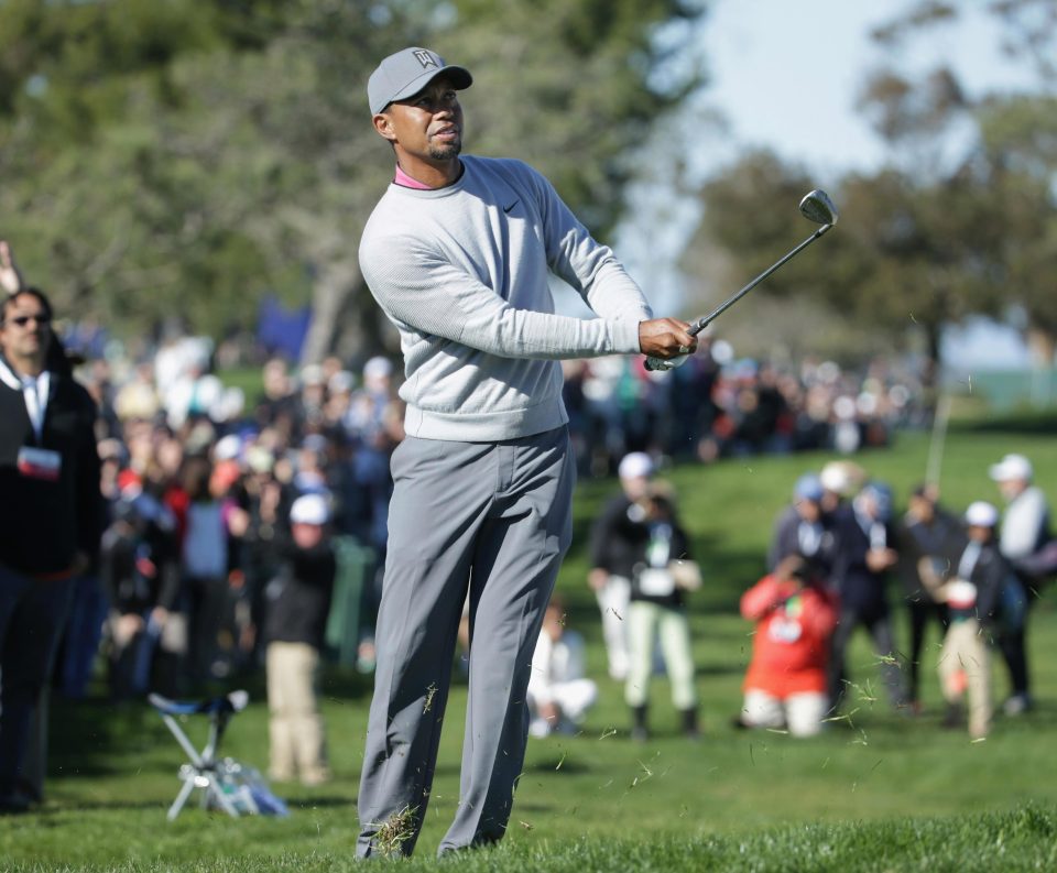  Tiger Woods looked rusty at Torrey Pines and now faces a 17-hour flight to Dubai still nursing his back