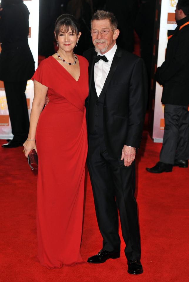  On the red carpet at the Royal Opera House at the Orange British Academy Film Awards 2012